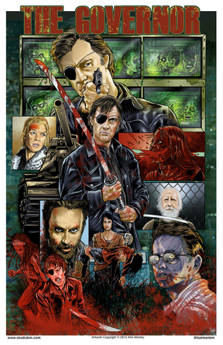 Illustration for article titled See One Artist Convert The Walking Dead TV Show Back Into Comic Form